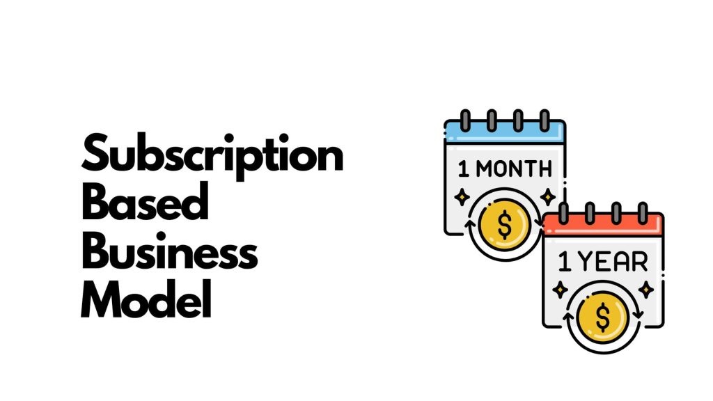 Selling Business SubscriptionModel
